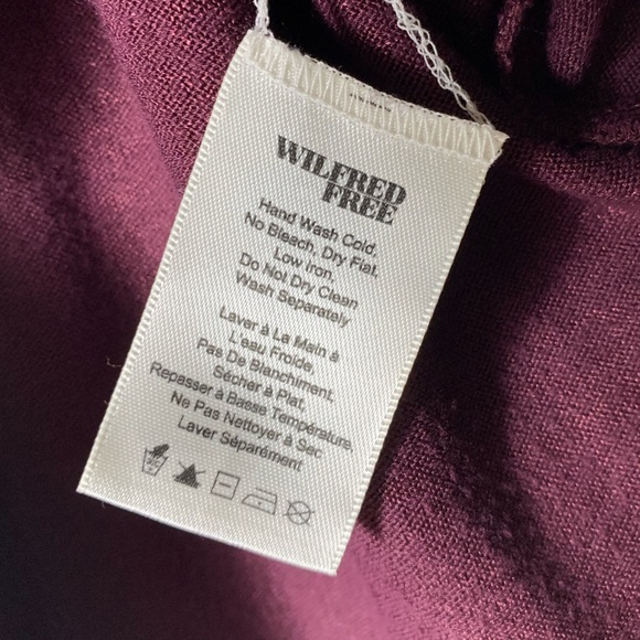 Wilfred Free | Plum Slit Detail Tank - XS - Picture 6 of 6